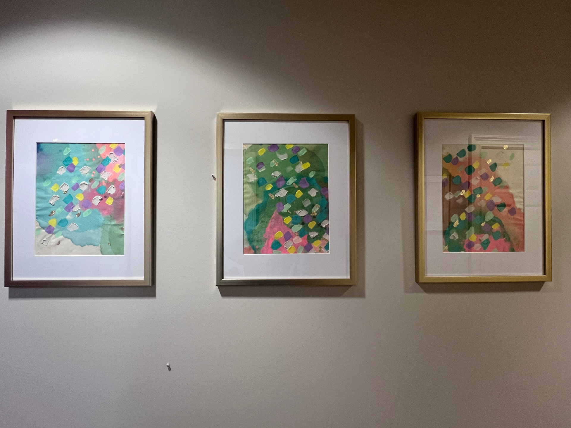 Beyond the Horizon: Fragments of Joy (Triptych)